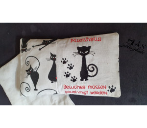 Stickdatei - Miezhaus 2